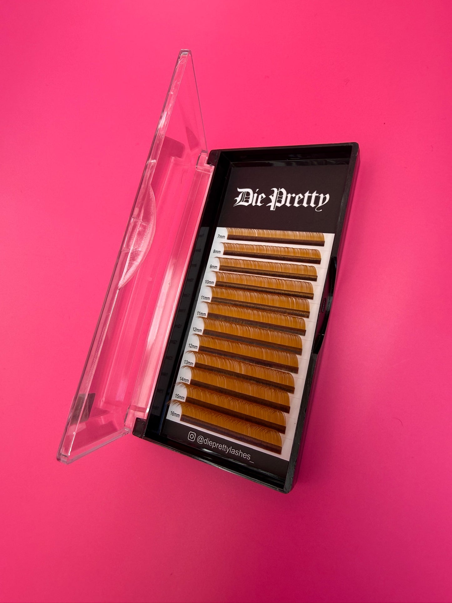 Die Pretty Brown Mix Lash Trays
