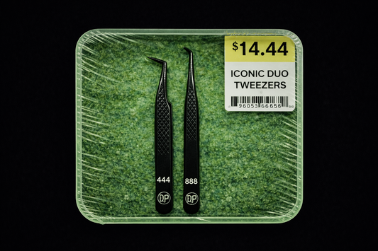 Die Pretty “ICONIC DUO” Tweezers — 444 & 888