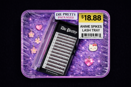 Die Pretty Anime Spikes Mix Lash Trays
