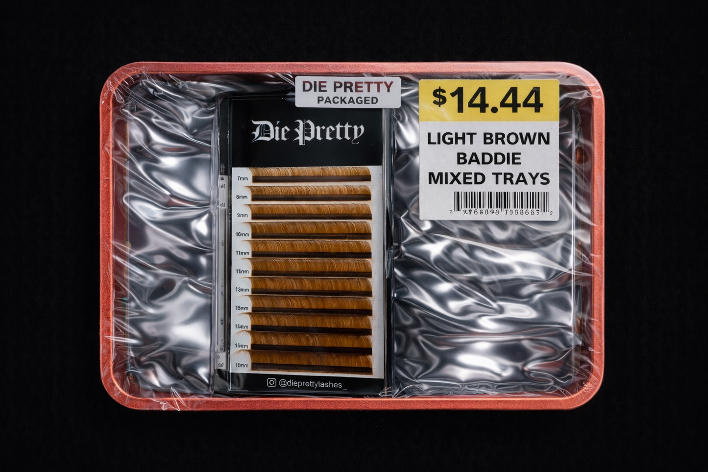 Die Pretty Brown Mix Lash Trays