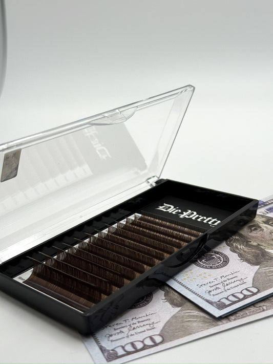 Die Pretty Brown Mix Lash Trays