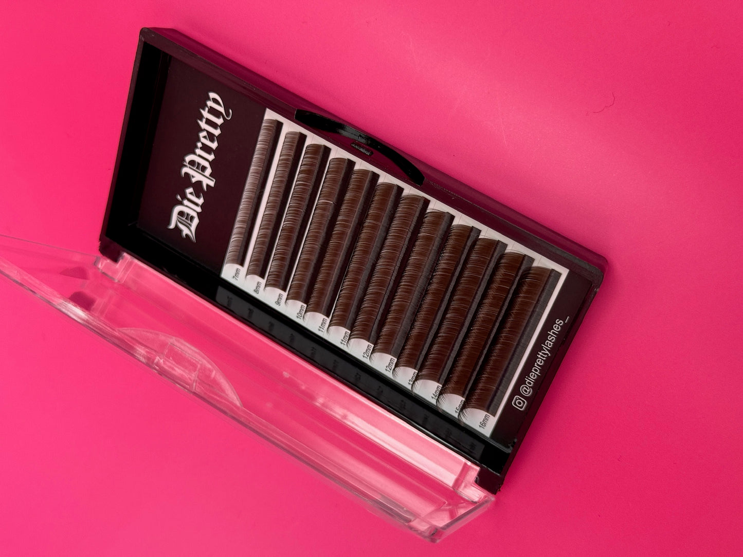 Die Pretty Brown Mix Lash Trays