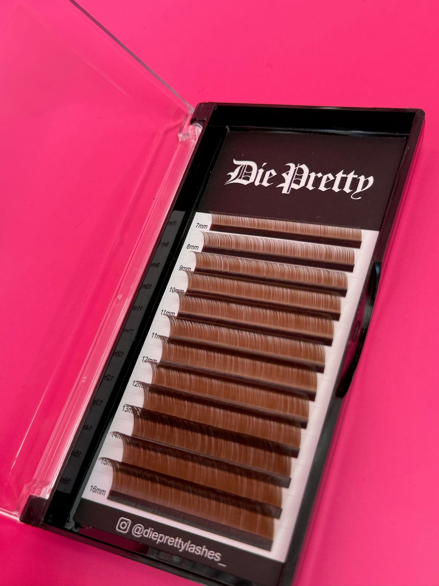 Die Pretty Brown Mix Lash Trays